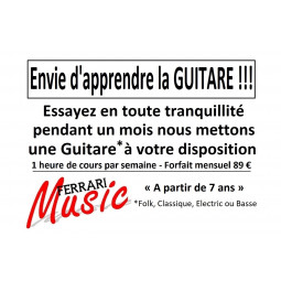 COURS DE GUITARE